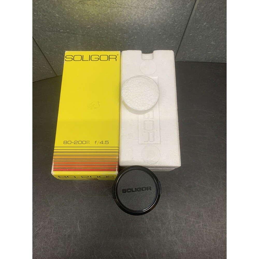 NIB Soligor C/O Zoom+Macro 80-200mm 1:4.5 No. 184106020